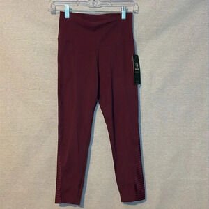 Women's MPG Life in Motion Eventide High Waisted Capri Leggings XS Fig‎ NWT